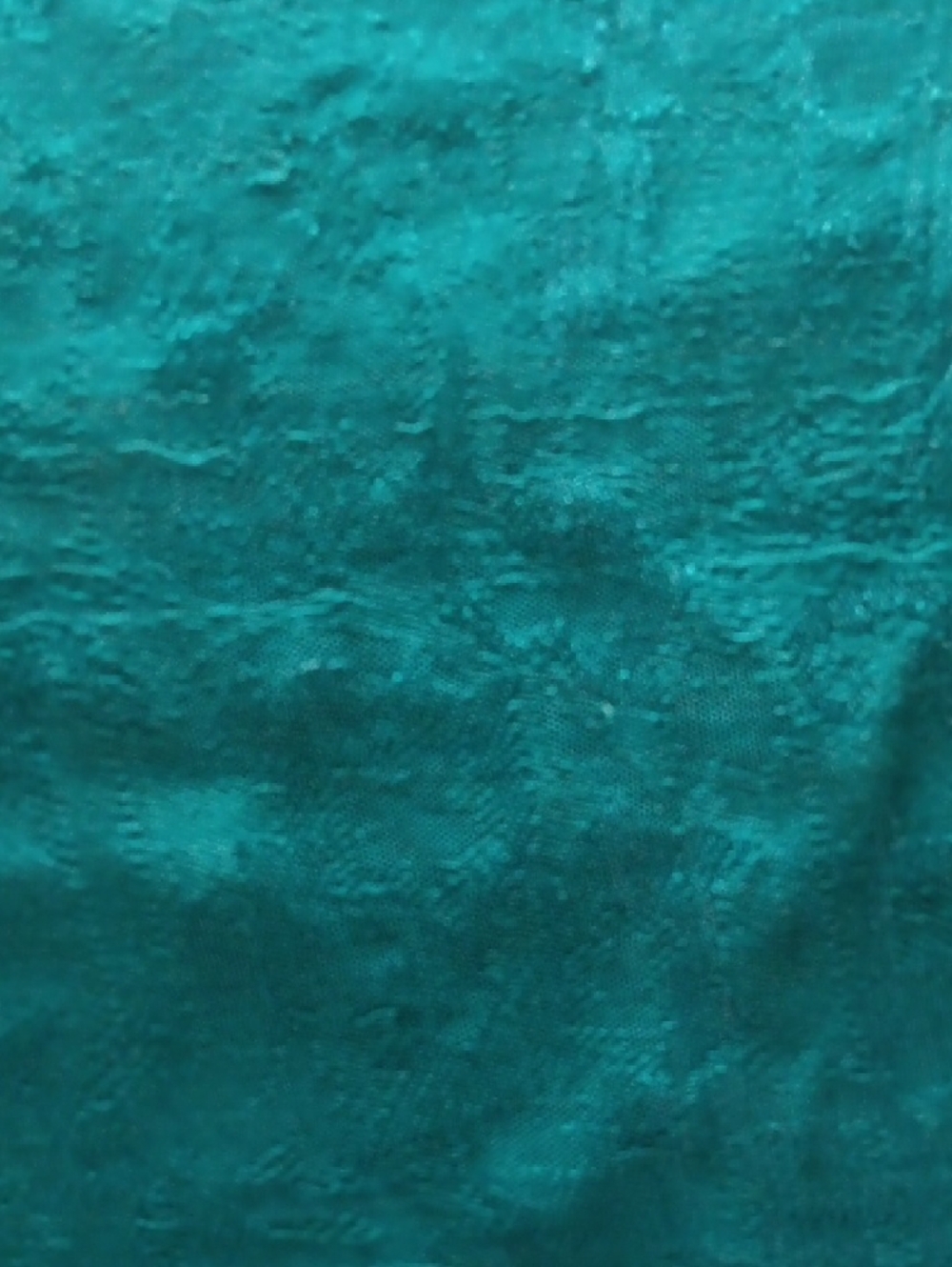 Teal Fringe Wrap Scarf - Versatile Women’s Accessory.From The 1960s! - Picture 4 of 7